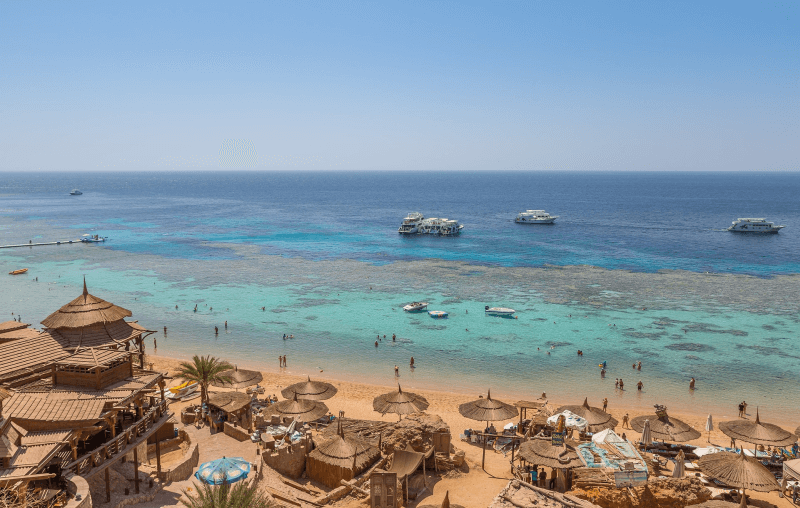 plaża w Egipcie