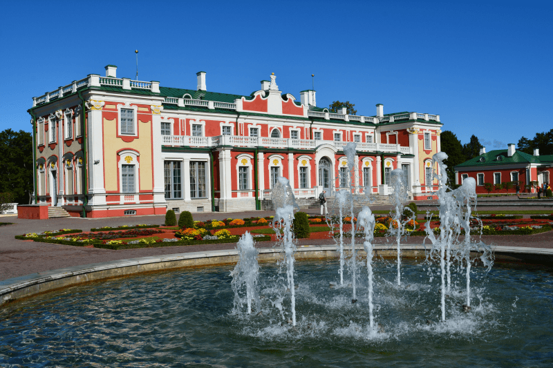 Tallin, Kadriorg Pałac ogrodowy