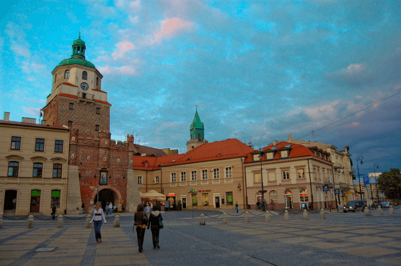 Lublin, Brama Krakowska, Stare Miasto